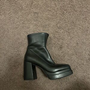 Black Platform Boots